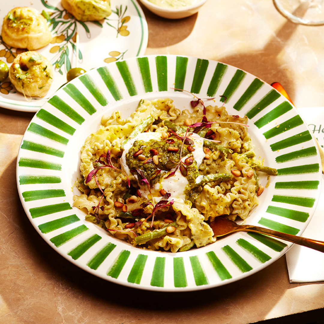 Pesto Stracciatella Tagliatelle 